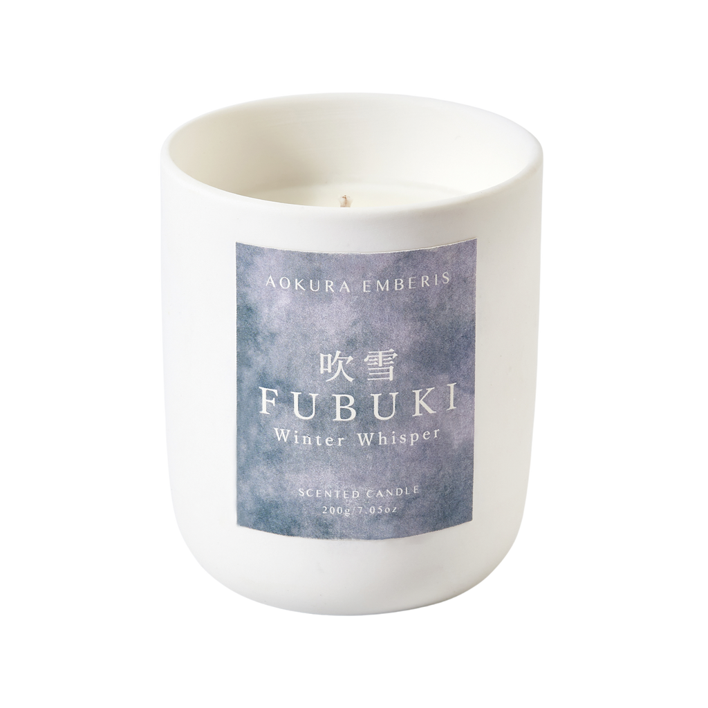 吹雪 - Winter Whisper / Scented Candle