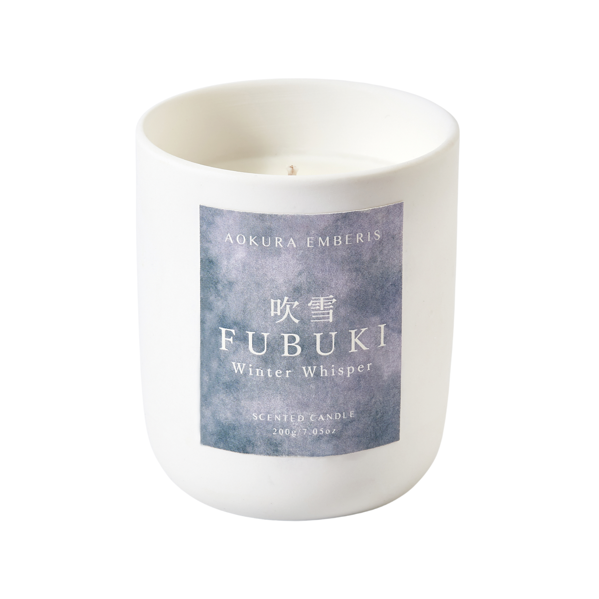 吹雪 - Winter Whisper / Scented Candle